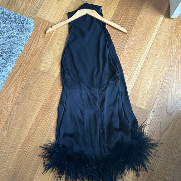 Amanda Uprichard Lunaria Dress in Black - Picture 6 of 7